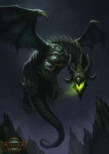 A dragon.