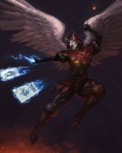 The atavian Jester masters acrobatics to create a frustrating and powerful opponent.