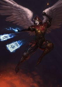 The atavian Jester masters acrobatics to create a frustrating and powerful opponent.