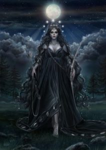 Ourania, Goddess of the Moon.