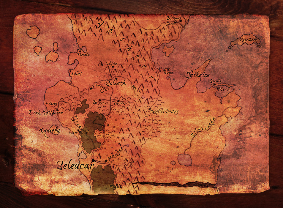 A map of the Seleucarian Provinces.