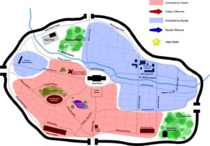 Tactical Map of the city of Seleucar.