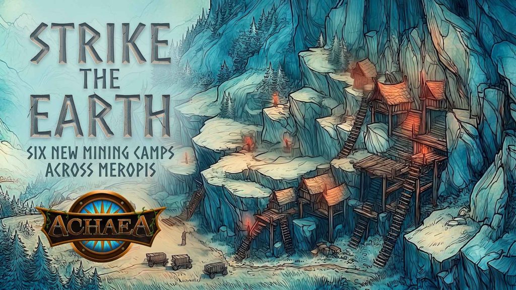 A small mining community in an online text RPG.