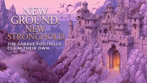 Sarave Foothills stronghold relocation in Achaea text RPG – mining camp conflict resolved