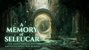 Achaea lore event -- Lorielan and the Elder Gods forge a Divine gateway above the ruins of Seleucar