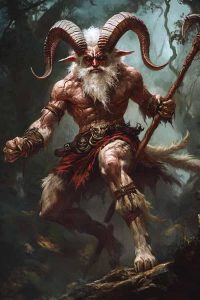 A Satyr Druid