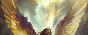 An Atavian character: hero banner for the Achaea Atavian race page.