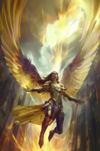 Achaea Atavian Race Hero - Paladin | Achaea Atavian race portrait, linking to the Achaea Atavian race page.