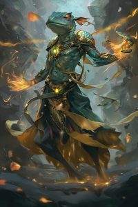 Achaea Grook Race Hero - Magi | Achaea Grook race portrait, linking to the Achaea Grook race page.