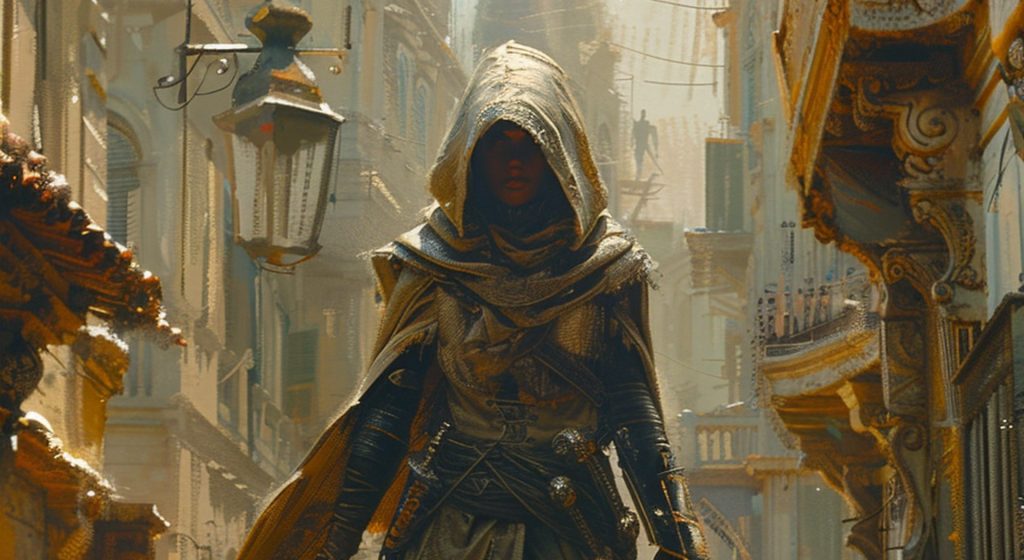 An Mhun character: landscape hero banner for the Achaea Mhun race page.