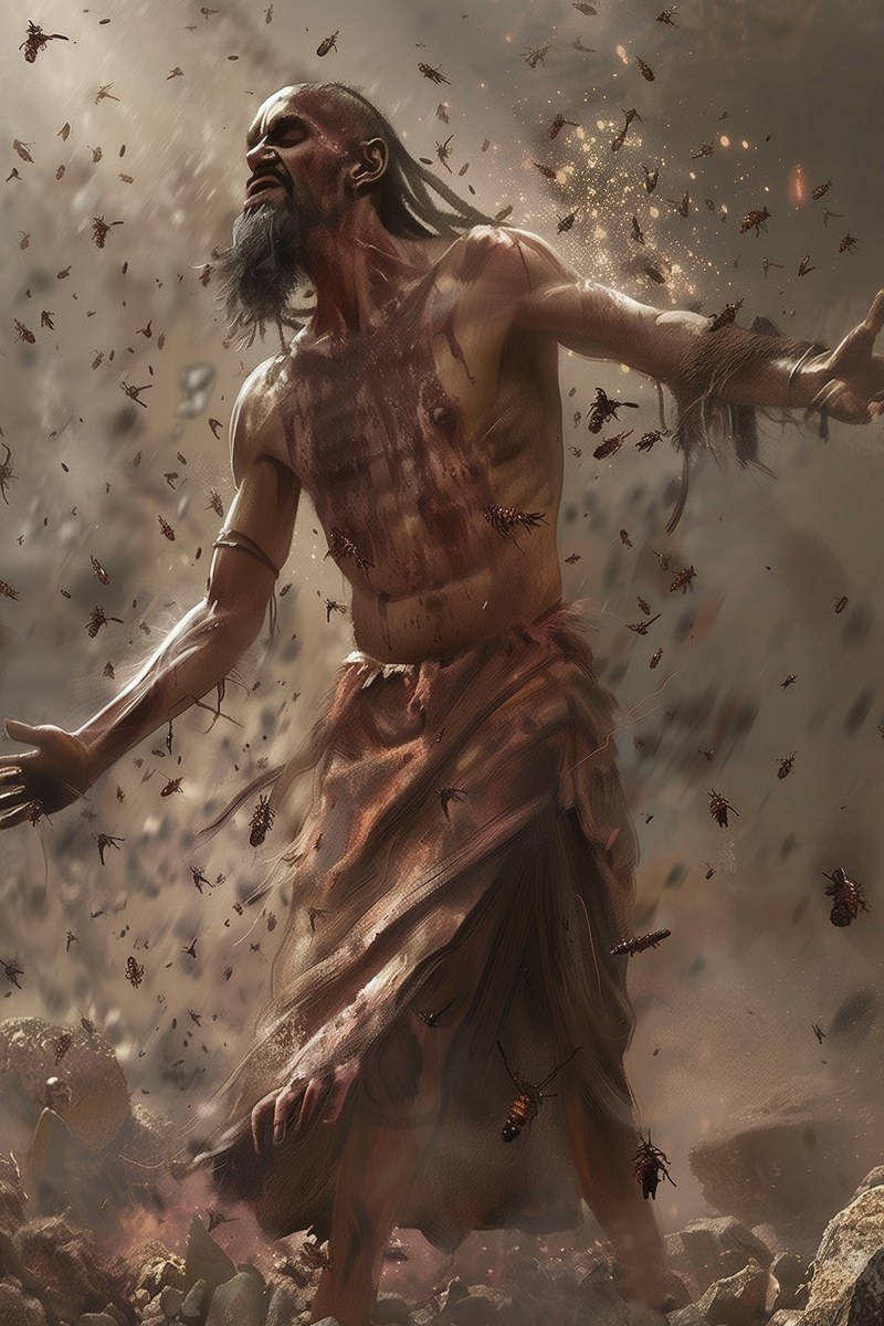 Achaea Mhun Pariah | Achaea A Mhun Pariah: illustrative portrait.