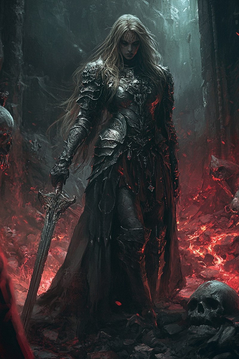 Achaea Siren Infernal | Achaea A Sirens Infernal: illustrative portrait.