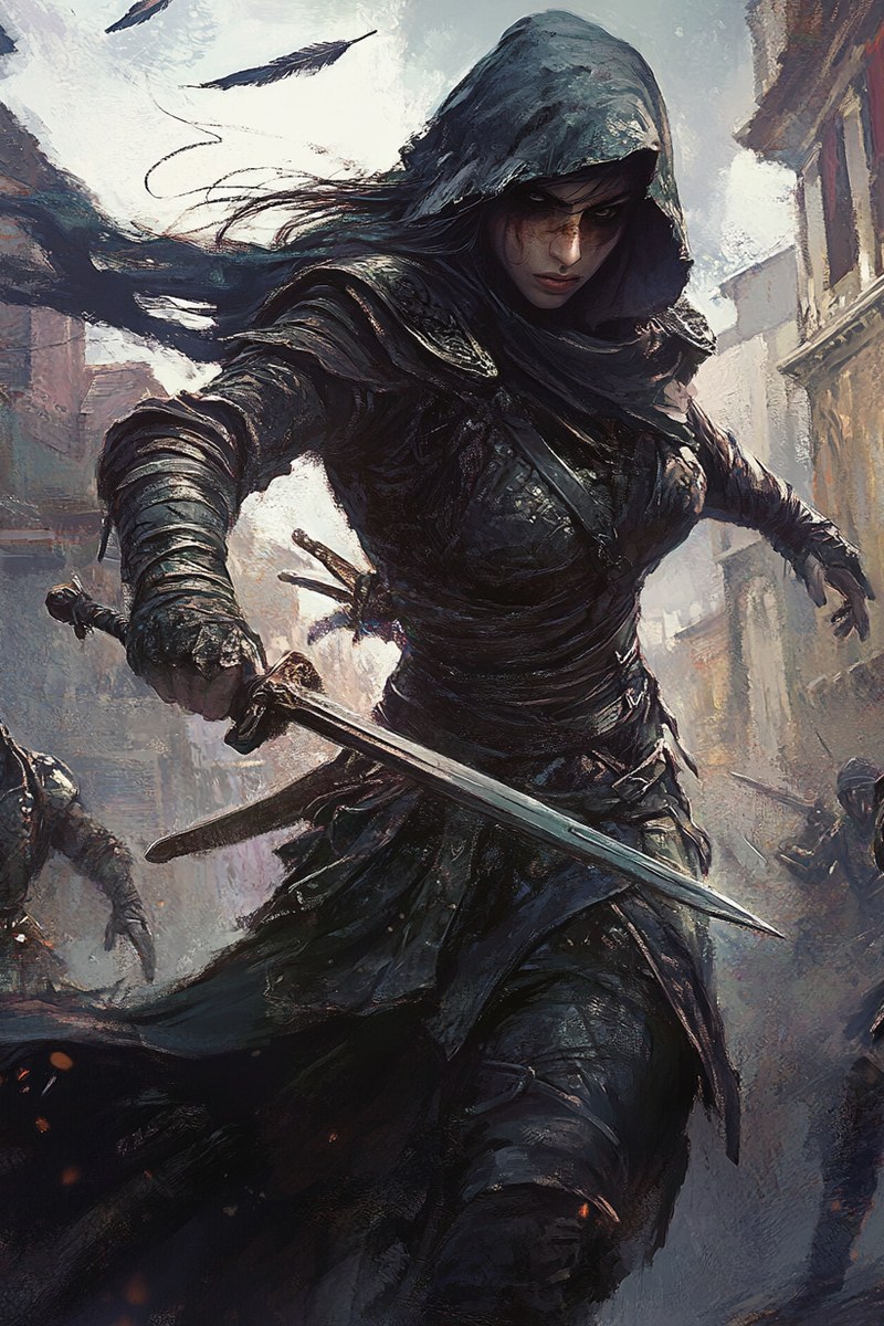 Achaea Siren Serpent | Achaea A Sirens Serpent: illustrative portrait.