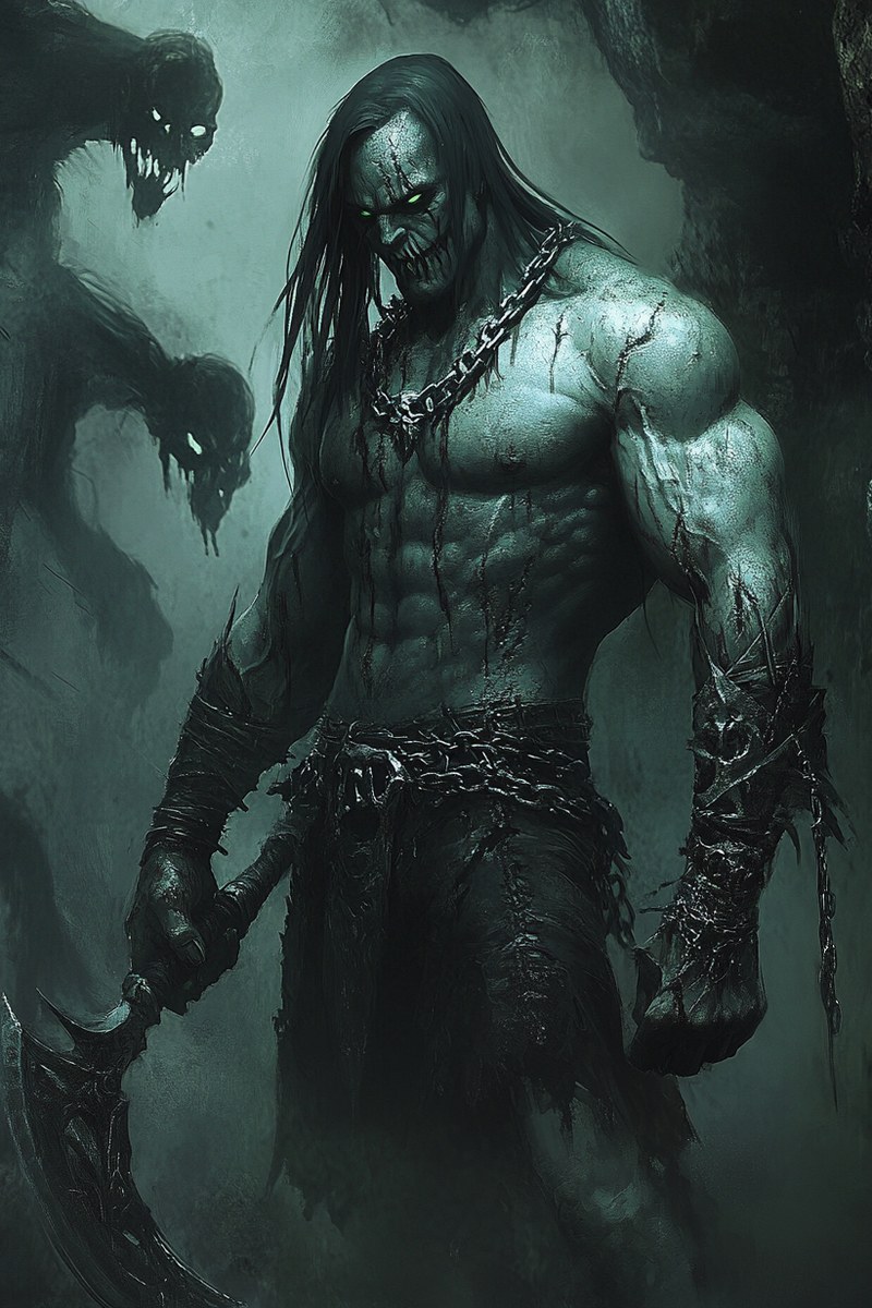 Achaea Troll Depthswalker | Achaea A Trolls Depthswalker: illustrative portrait.