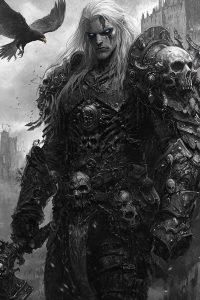 A Tsol'aa Infernal - illustrative portrait of a Tsol'aa character playing the Infernal class in Achaea.