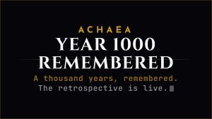 Achaea Year 1000 retrospective card