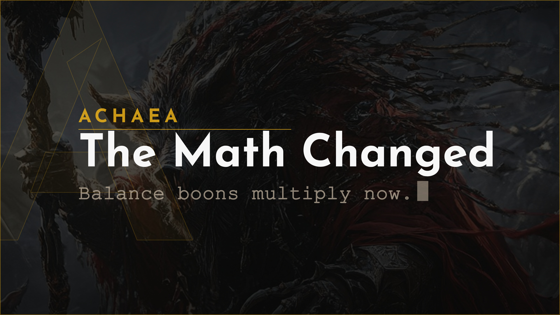 Achaea boon changes: balance and equilibrium bonuses now compound multiplicatively