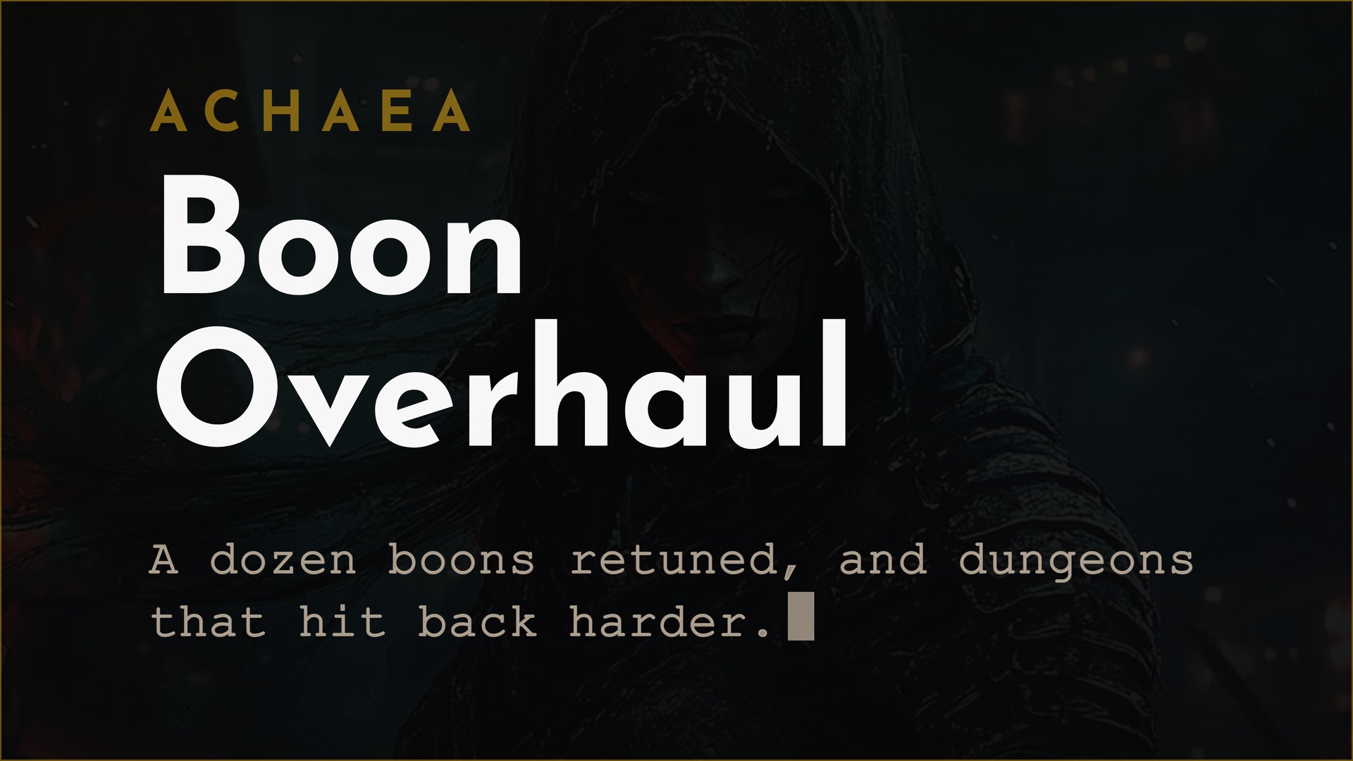 Achaea Updates July 2026: Mnemosyne boon rebalance and dungeon changes