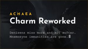 Achaea battlerage charm rework: denizens miss 20% of attacks and deal 20% less damage